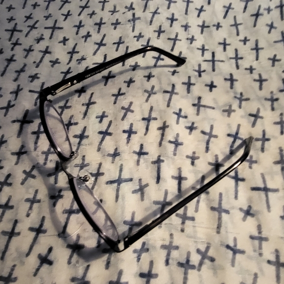 Foster Grant Charlsie Women's Rectangular Reading Glasses Satin Purple - 1.5 - Picture 2 of 4